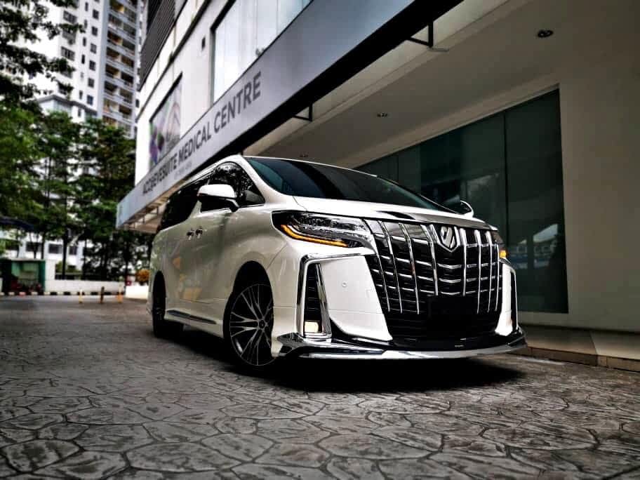 Rent a Toyota Alphard Near me in (Sabah) - Luxury Car Rental by Rglobal Car Rental Services